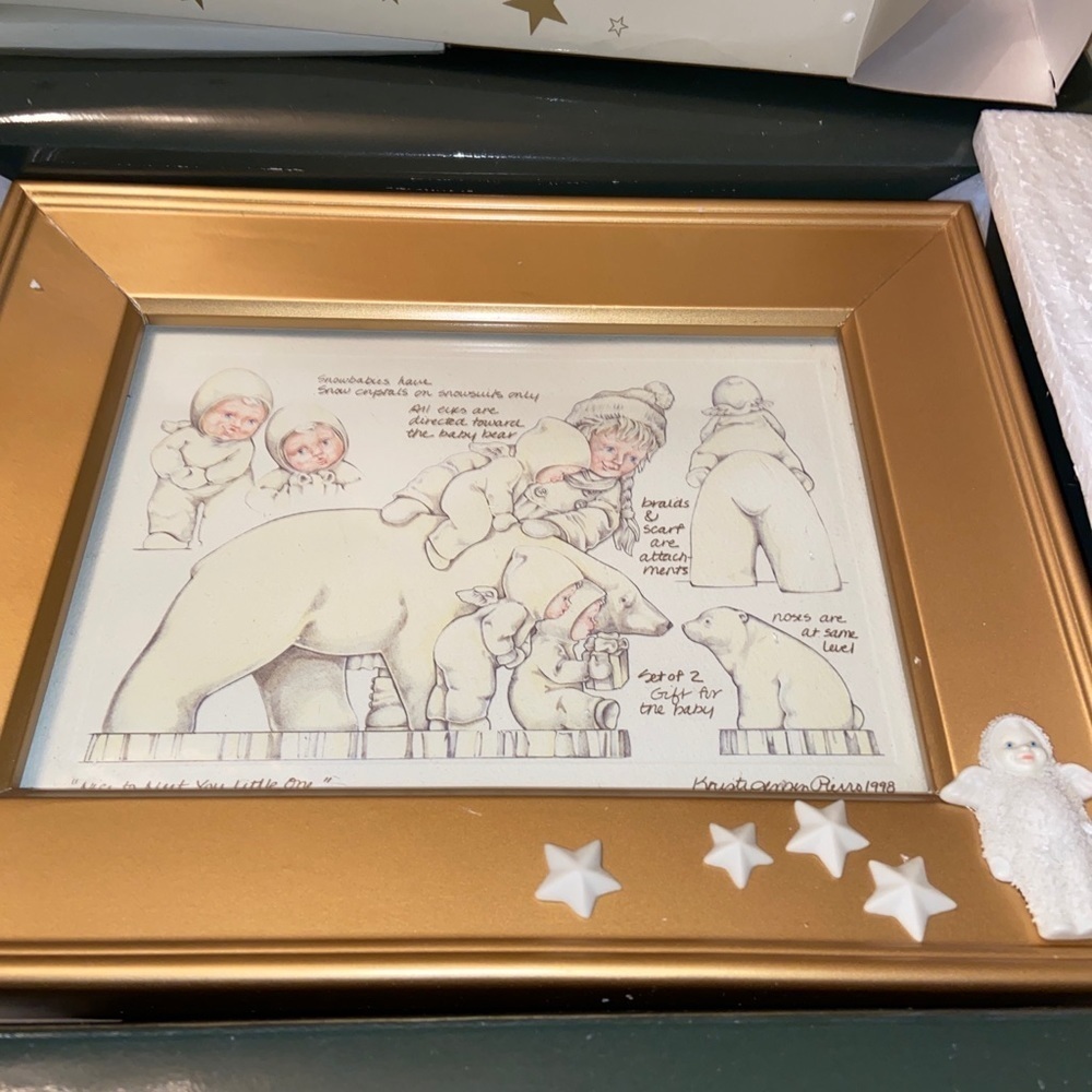 Department 56 Rare Snowbabies Friendship Club 1998 Membership Box Gift Set - Picture 2 of 5